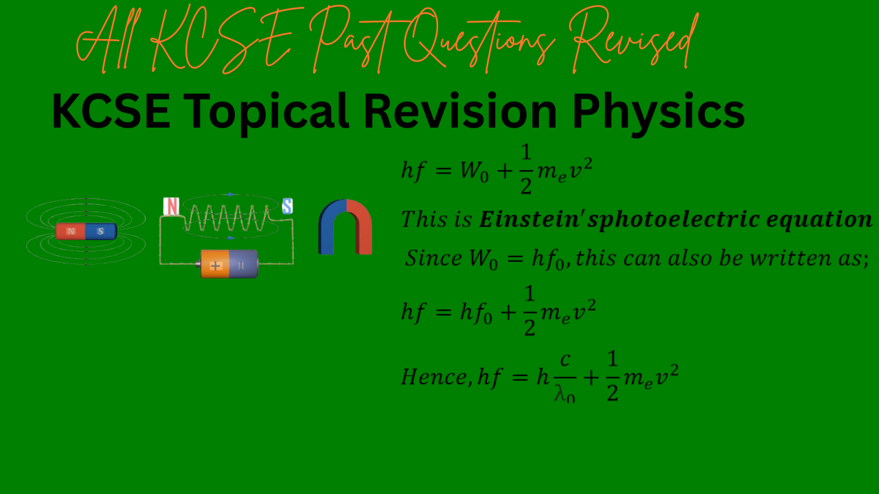 KCSE Topical Revision Physics.